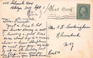 Three Arch Bridge Prospect Park, Brooklyn, NY., Early Postcard, Used