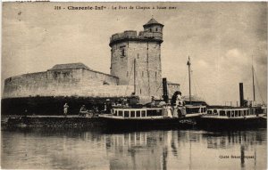 CPA Charente-Inf-. - Le Fort de CHAPUS a basse mer (975620)