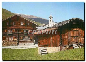 Modern Postcard Schweizer Heimatschutz Vrin GR