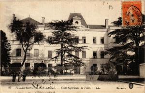 CPA Villefranche-sur-Saone Ecole Superieure de Filles (614440)