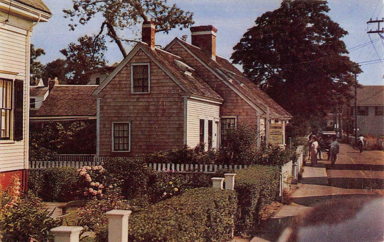 The Oldest House, Provincetown, Cape Cod, MA c1960s Vintage Postcard
