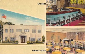 Kingston Pennsylvania VFW Post Canteen Vintage Postcard AA13902