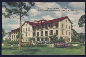 Womans Cottage VA Admin Home Bay Pines Florida unused c1946
