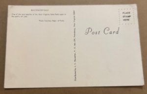 POSTCARD UNUSED - BLACKWATER FALLS, WEST VIRGINIA