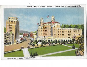 Central Ave Arlington Hotel & Medical Arts Building Hot Springs National Park