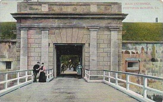 Virginia Fortress Monroe Main Entrance
