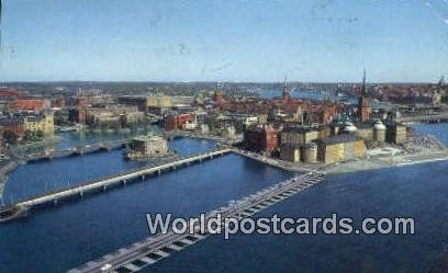 Stockhol, Old Town & Palace Sweden 1967 