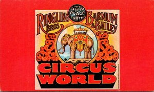 Circus Ringling Brothers Barnum & Bailey Old Poster