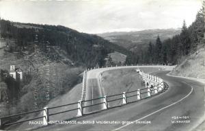 Packer Hohenstrasse Schloss Waldenstein gegen Savalpe Austria W. Kramer