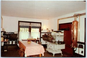 Postcard - Kitchen, Roosevelt Cottage, Roosevelt Campobello Int'l Park - Canada