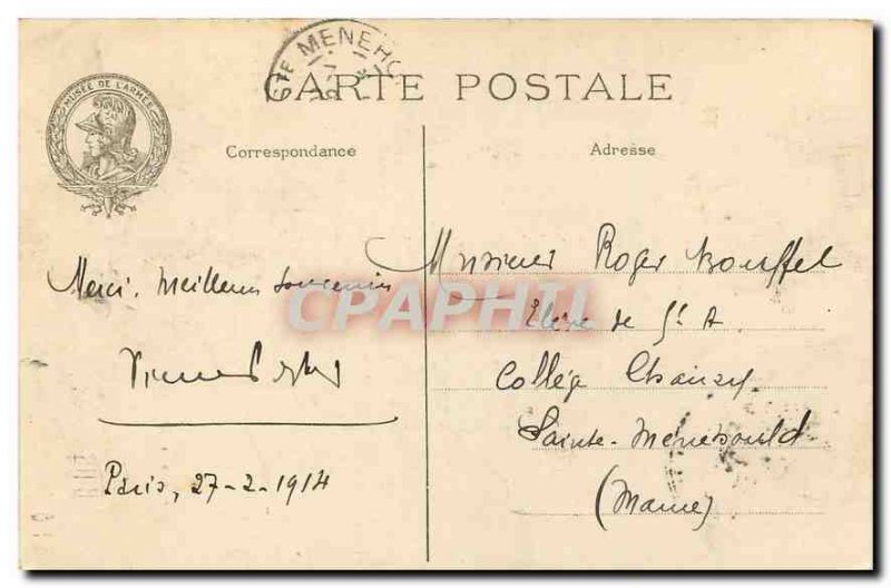 Old Postcard Hotel des Invalides Napoleon I's Tomb