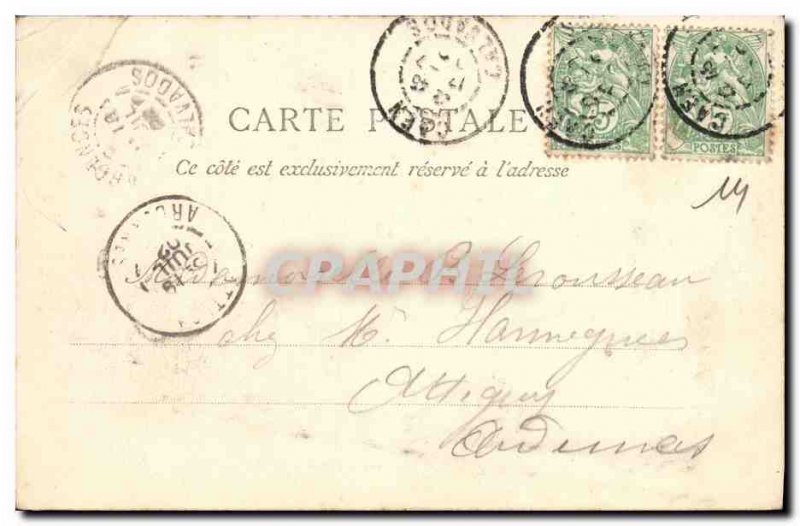 Old Postcard Ouistreham