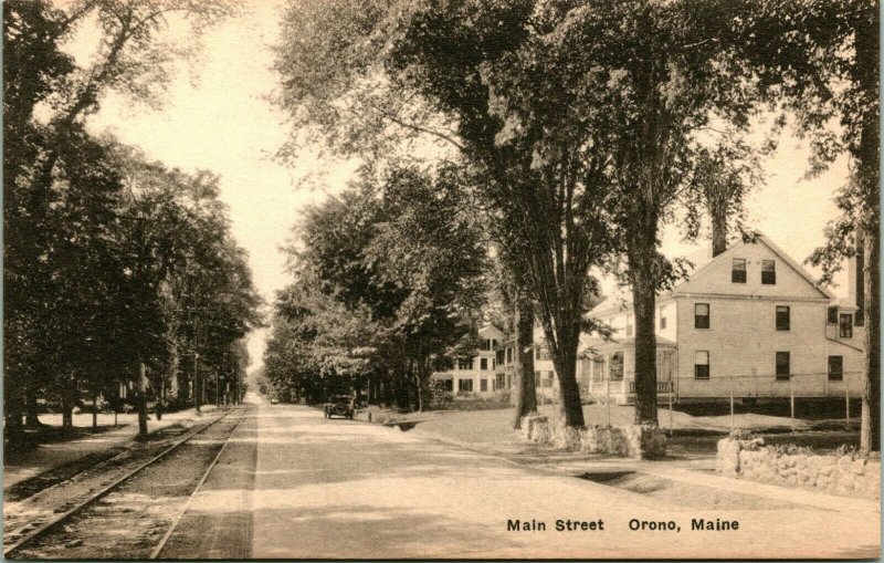 Lot of 11 Vintage University of Maine / Orono, Maine Postcards 1930s-50s UNP