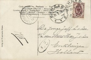 latvia russia, VENTSPILS WINDAU виндава, Market, Tower, Church (1908) Postcard