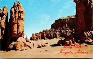 Vtg Kayenta Arizona AZ Baby Rocks Highway 64 Unused Chrome Babyrocks Postcard