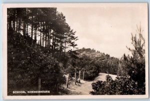 Schoorl Holland Netherlands Postcard King's Road c1930's Unposted Vintage