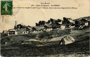 CPA Vallée du QUEYRAS - St-VÉRAN - Le maisons sont étagées de 1900 m a (454322)