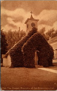 Vtg 1910s The Chapel Presidio of San Francisco California CA Postcard