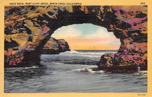 Arch Rock West Cliff Frive Santa Cruz CA