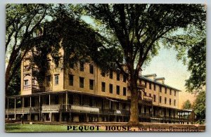 Pequot House  New London  Connecticut   Postcard  c1910