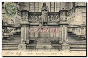 Postcard Old Orleans Jeanne d & # 39Arc Court of L & # 39Hotel City