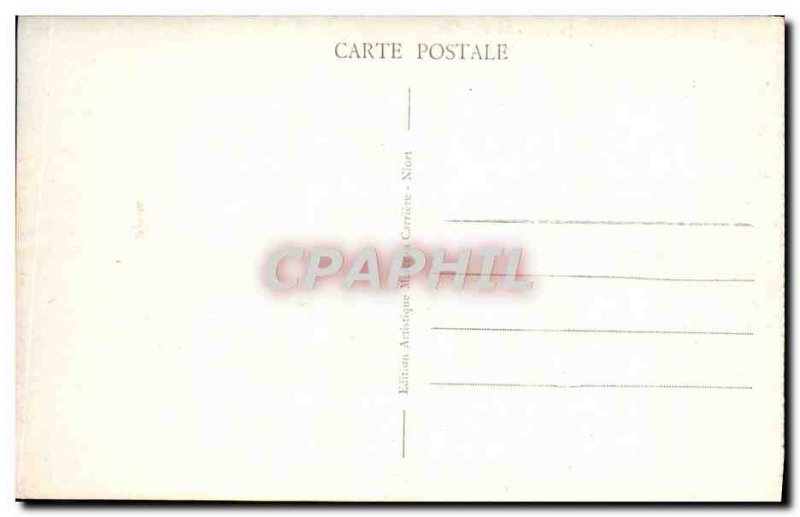 Old Postcard Niort Le Donjon