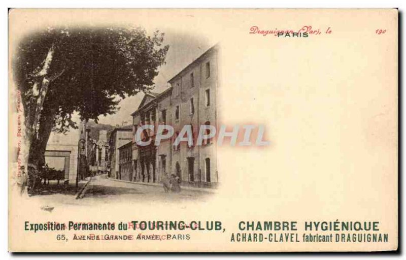 Old Postcard Permanent Exhibition Touring Club Room hygienic Achard Clavel Dr...