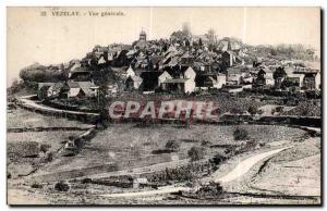 Old Postcard Vezelay General view