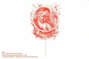 Christmas Continental Size: Approx 4 X 6 inches (15 cm X 10.5 cm) Postcard