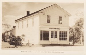 Michigan Dearborn The Old Country Store Real Photo