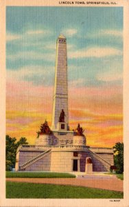 Illinois Springfield Lincoln Tomb Curteich