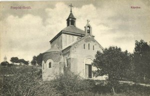 hungary, FONYÓD-FÜRDÖ, Kápolna, Chapel (1910s) Postcard