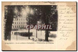 Saint Maixent Old Postcard Military School & # 39infanterie Presentation of t...