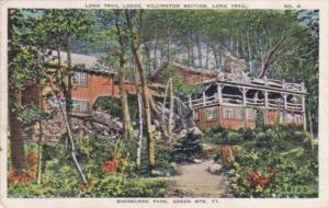 Vermont Green Mountains Sherburne Pass Long Trail Lodge Killington Section Lo...