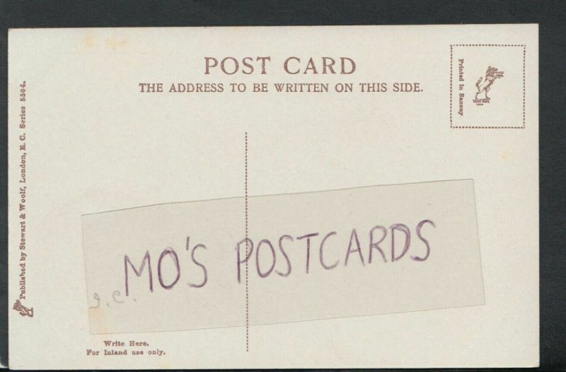 Devon Postcard - Armada Memorial, Plymouth Hoe      RS15513