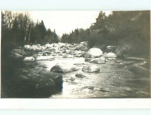 Old rppc NATURE SCENE Great Postcard AB0484