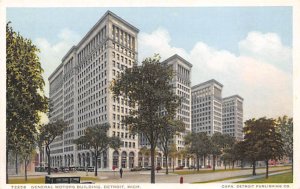 General Motors Building View Detroit MI 