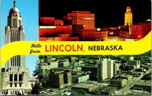 Greetings From Lincoln Nebraska Split View