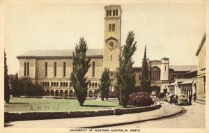 australia, PERTH, W.A., University of Western Australia (1940s) Postcard