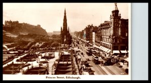 Princes Street,Edinburgh,Scotland,UK