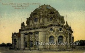 Temple of Music - Buffalo, New York NY Postcard