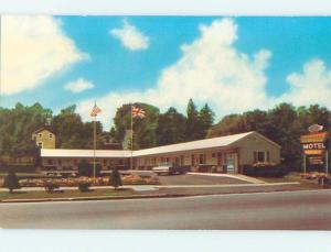 Unused Pre-1980 MOTEL SCENE Schuylerville New York NY HJ9768