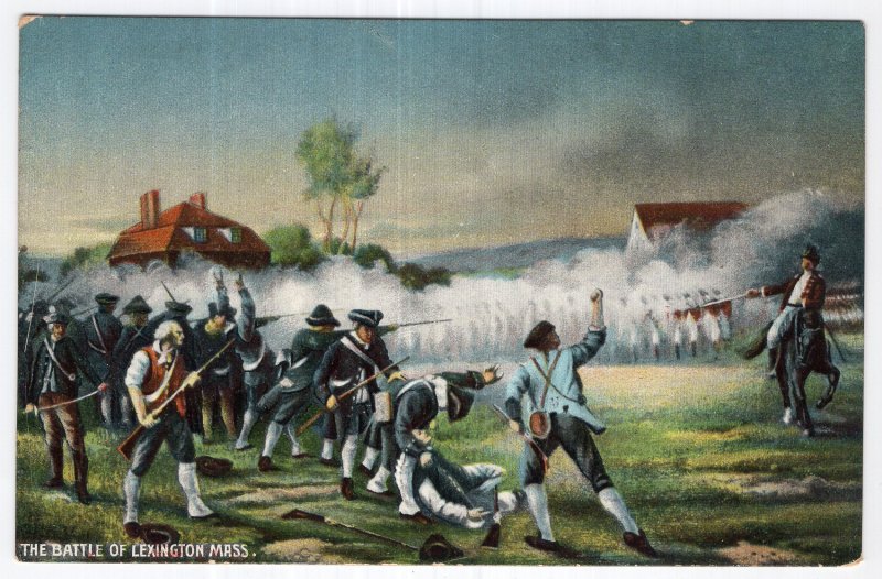 The Battle Of Lexington, Mass