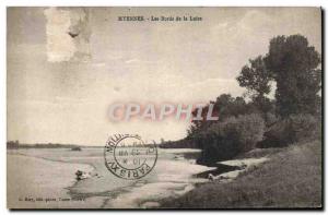 Old Postcard Myennes The Banks of the Loire