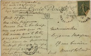 CPA L'ind. des Tulles et Dentelles - Raccommodage des pieces écrues (117049)