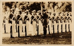 PC CPA US, NY, WEST POINT, U.S.M.A. 1932, VINTAGE REAL PHOTO POSTCARD (b6750)