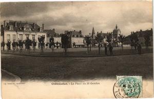 CPA CHATEAUDUN-La Place du 18 Octobre (177897)