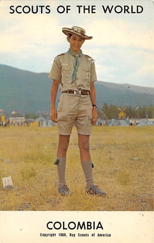 Scouts of the World Colombia Unused 