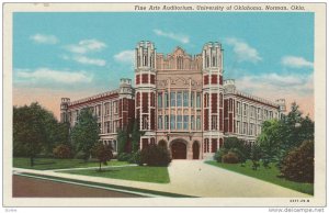 Fine Arts Auditorium, University Of Oklahoma, Norman, Oklahoma, 1930-1940s