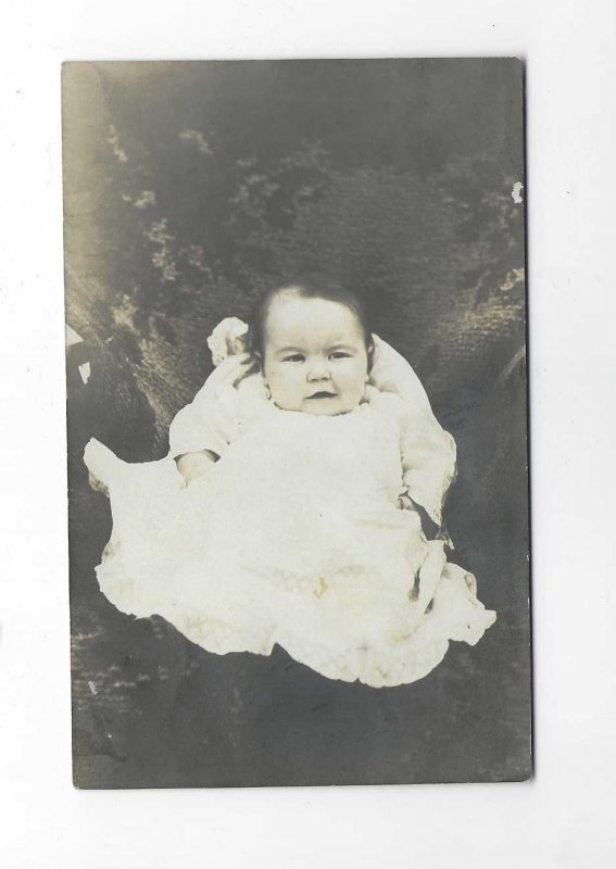 Vtg 1904-1920's Cyko RPPC Baby Elmer Photo Postcard